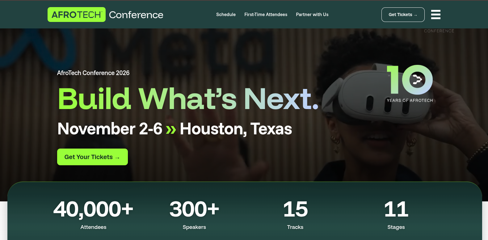 AfroTech Connect web app