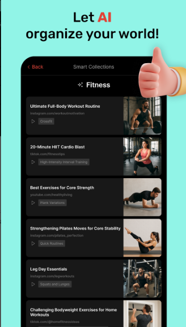 FOFO mobile interface